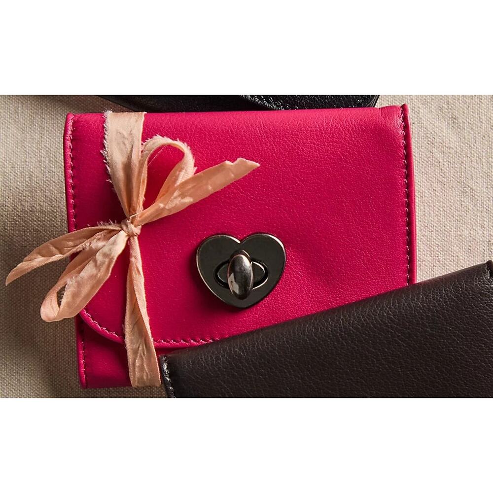 Free People Lock It Up Leather Wallet NWT